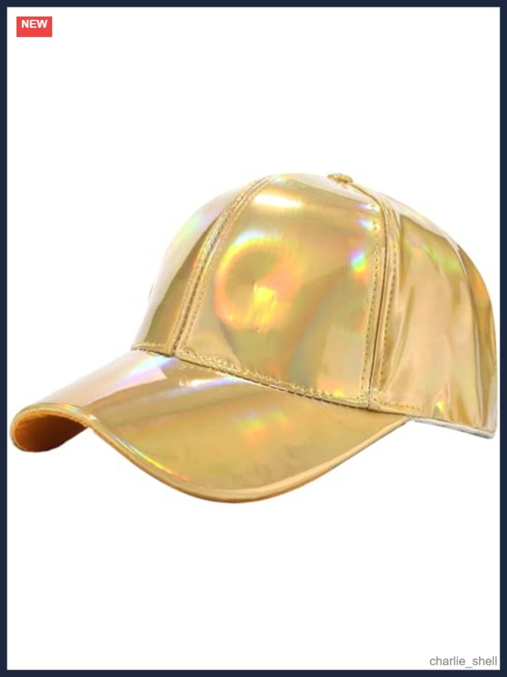 Adjustable Strapback Baseball Cap PU Dad Hat Sun Protection